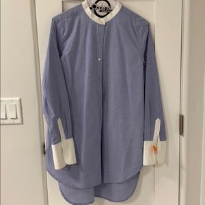 Banana Republic cotton tunic blouse